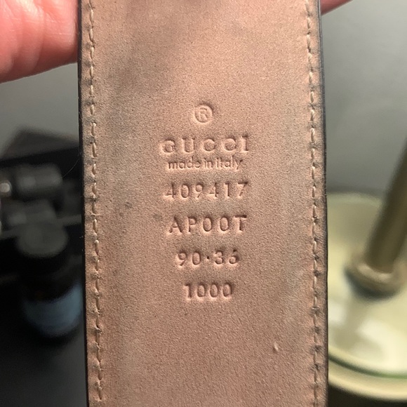 Gucci belt